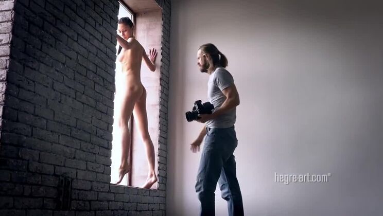 [Hegre] - Sexy Brunette Gym Contortionist Eva Naked - Jenny - Jenny Diamond