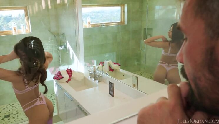 [JulesJordan] - Latina Babe Xxlayna Marie Takes Manuel's Thick Cock - Xxlayna Marie