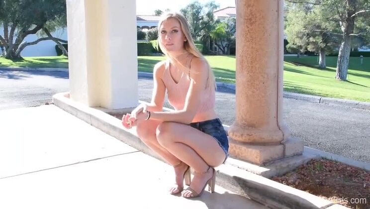 Young and Beautiful Jenni Plays Solo