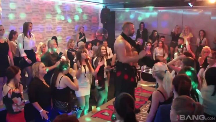 Party with Big Tits, Lingerie, and Group Sex