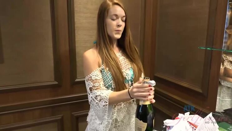 [ATKGirlfriends] - Footjob Frenzy with Kimberly Brix and Her Creampie - Kimberly Brix