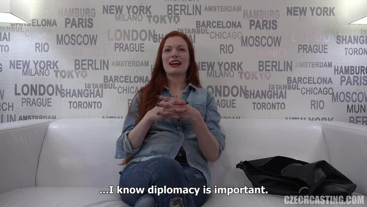 [CzechCasting] - European Redhead Bombshell Nikola - Sexy Veronika