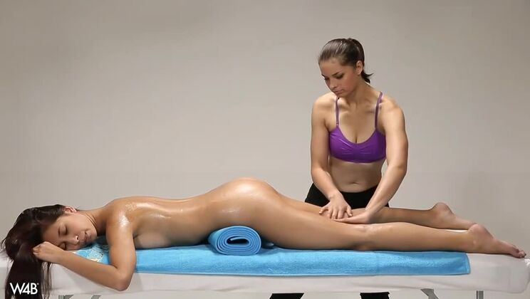 Lesbian Massage With Christy