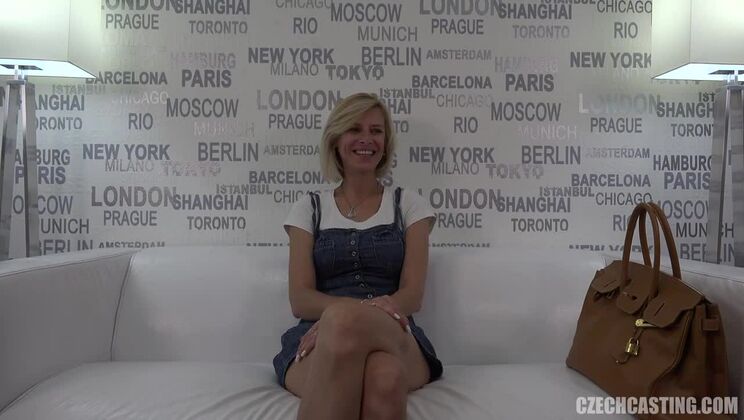 [CzechCasting] - Blonde Czech Bomb Zaneta: Casting Sensation