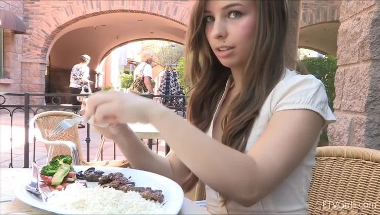 Sofia's Upskirt Solo Shoot 3