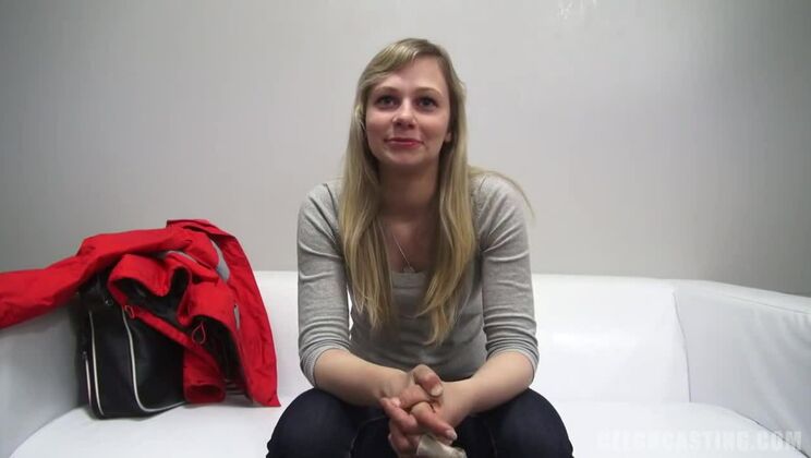 [CzechCasting] - Pierced Blonde Renata's Casting - Petra