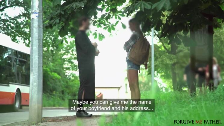 [ForgiveMeFather] - Blonde Catholic Girl's Dirty Confessions - Eve