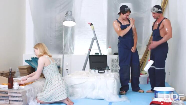 [EuroTeenErotica] - Blissful Double Bang for Via Lasciva - Via Lasciva