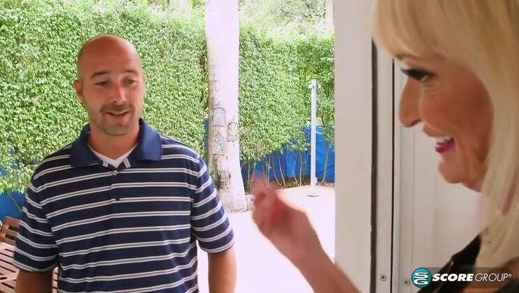 [60PlusMILFs] - Sexy GILF Leah LAmour Fucks Her Heart Out, Hubby Watches - Leah LAmour