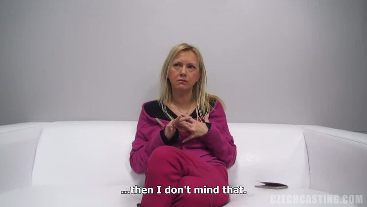 [CzechCasting] - Mellow Czech Blonde Jaroslava Takes It - Nikola