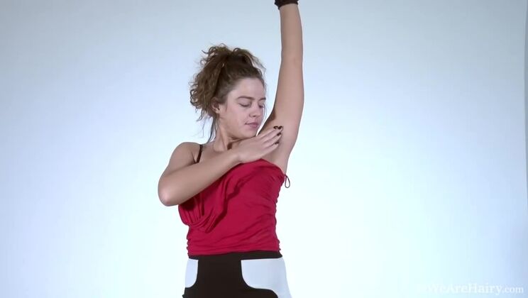 Hairy and Naked, Dominique's Sultry Striptease