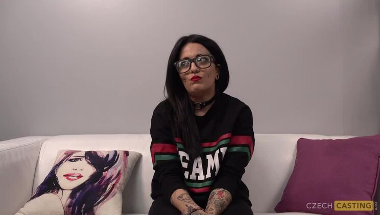 Brunette Czech Girl Andrea Hardcore