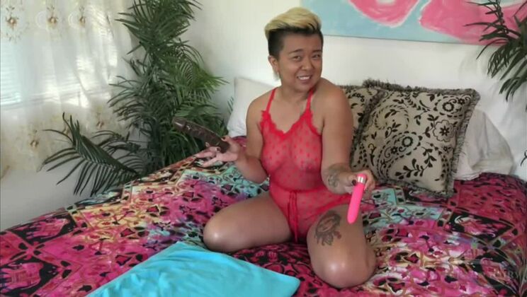 Lulu Sparkle's Solo Sex Toy Frenzy