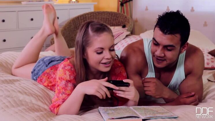 Alessandra Jane Small Tits and Foot Fetish