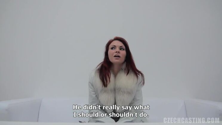 [CzechCasting] - Martina in Redhead Action