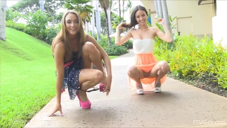 Aubrey & Mary: A Nudist Voyeur's Wet Dream - The Sequel