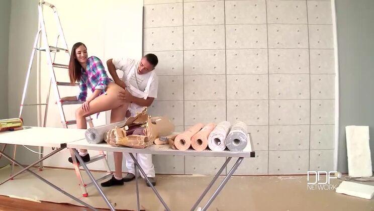 [HandsOnHardcore] - Demetris Small Tits And Big Desire