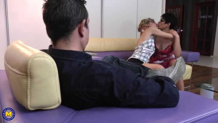 [Mature.nl] - Threesome Fun with Naughty Housewives, Gizelda B., and Becky