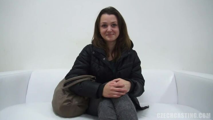 [CzechCasting] - Brunette Bombshell Eliska Casting - Kattie Hill