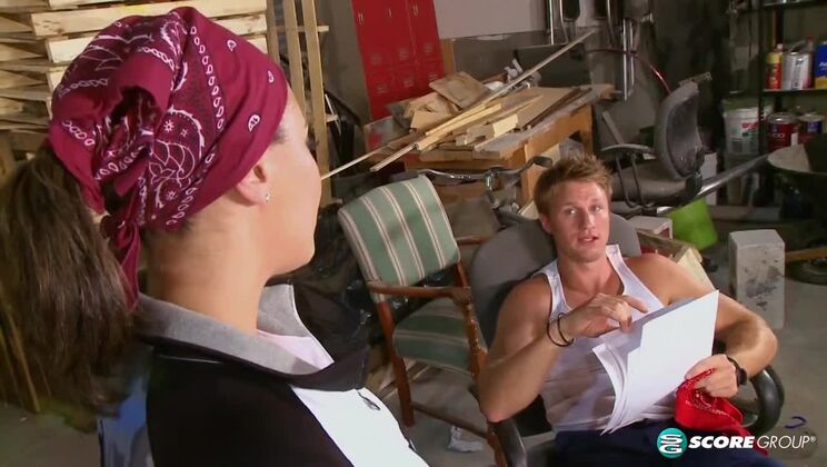 [ScoreLand] - Sexy Brunette Selena Castro In Big Boob Action - selena castro