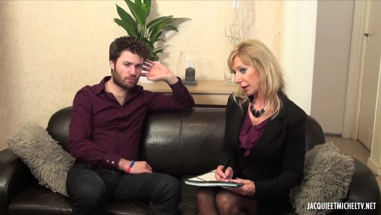 Sexy Stockinged Marina's Fun Filled Night with Doryann