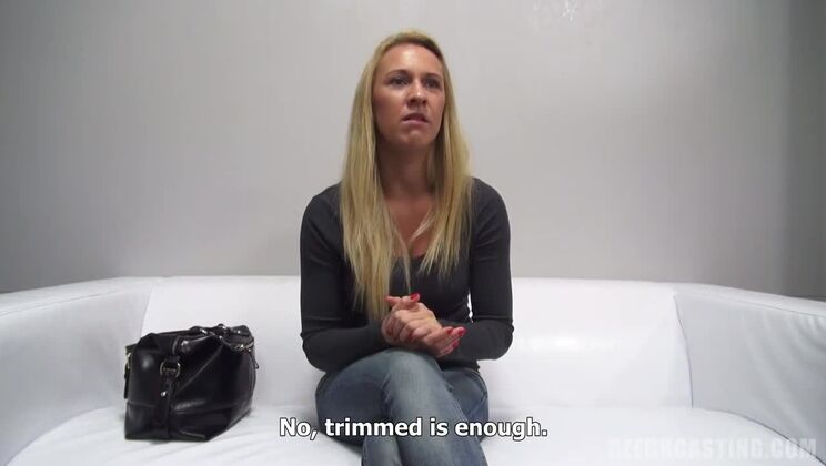 Beautiful Lenka's First Anal Casting