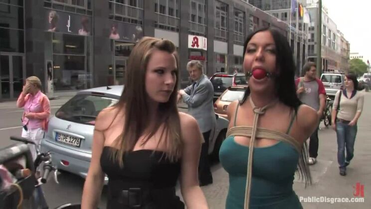 [PublicDisgrace] - PUBLIC FETISH WITH ANGELICA HEART AND ZENZA RAGGI - Angelica Heart - Zenza Raggi