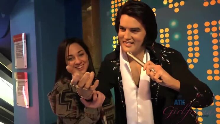 Shower Time with Skinny Brunette Amara Romani