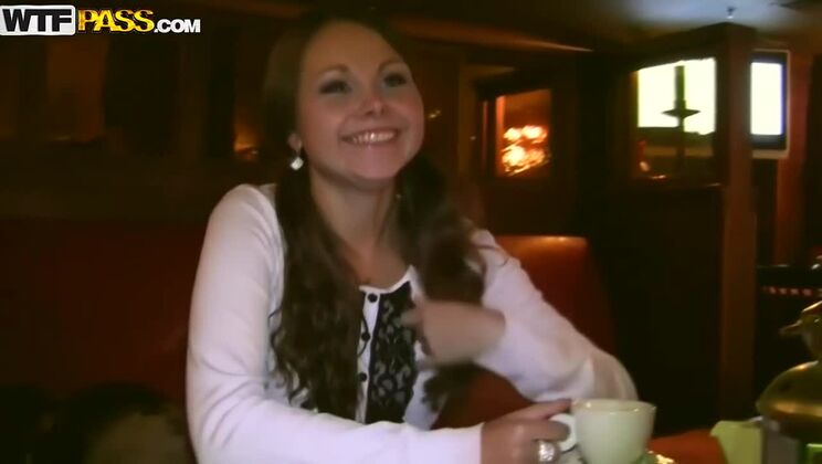 [PickupFuck] - Pickup Leads to Facial Fun with Sexy Teen and Friends - Inga - Vova