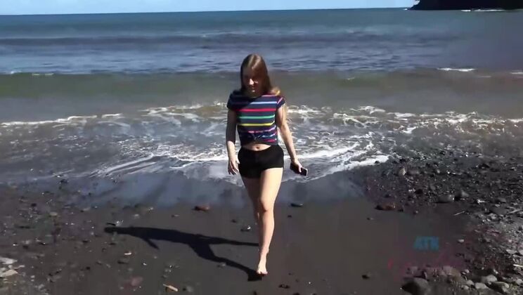 [ATKGirlfriends] - Niki Snow's Girlfriend Experience on the Beach - Niki Snow