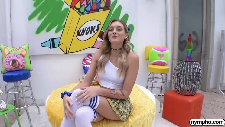 [Nympho] - Stockings And Big Ass With Charlotte Sins - Charlotte Sins