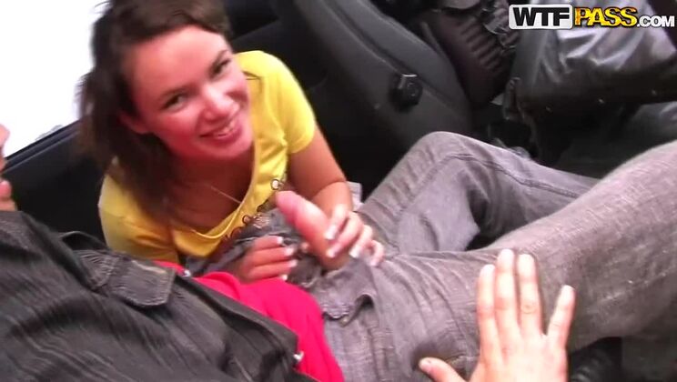 [PickupFuck] - Vova Fucks Brunette Mia in High Heels - Mia - Vova