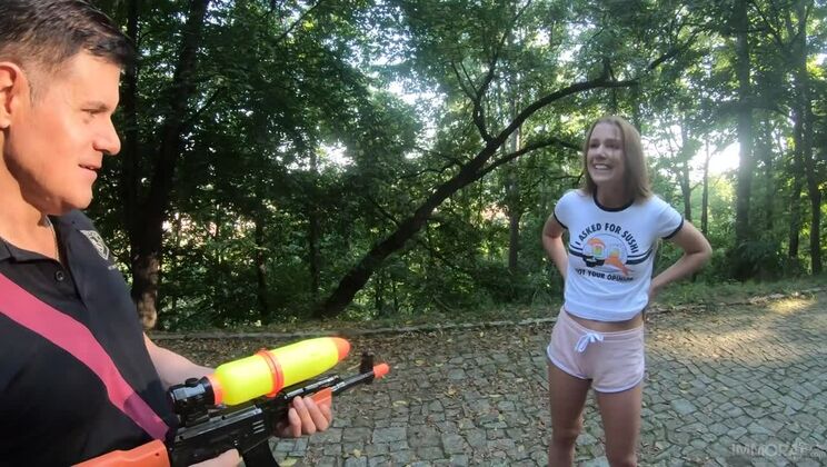 Alexis Receives Delicious Man Juice On Her Sushi