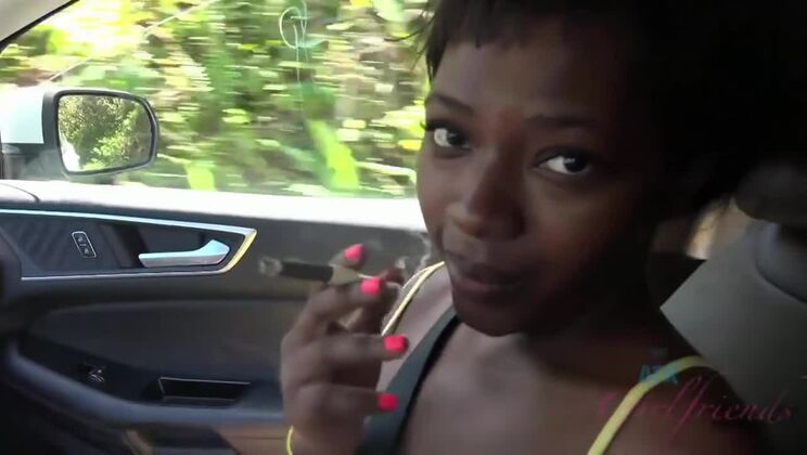 Brunette Noemie Enjoys Big Cock Anywhere