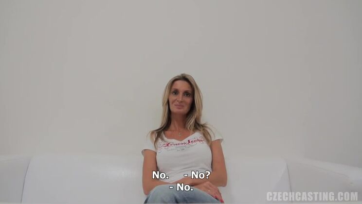 Tight Blonde Lucie in Action