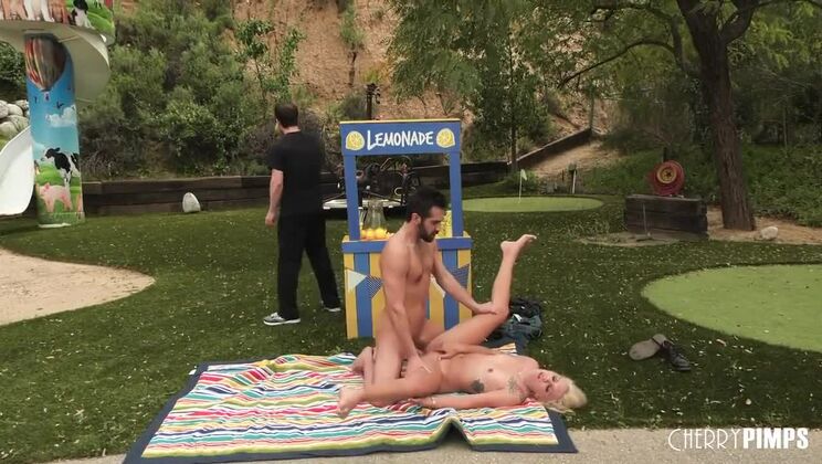 [WildOnCam] - Facial Fun with Chanel Grey and Donnie Rock - Donnie Rock - Chanel Grey