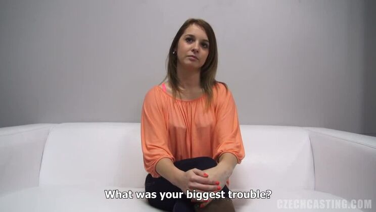 Czech Brunette Alena Exposed