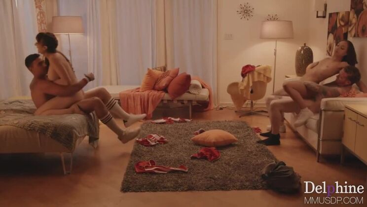 [ModelMediaUS] - Brunette MILFs in Group Action - Giselle Blanco