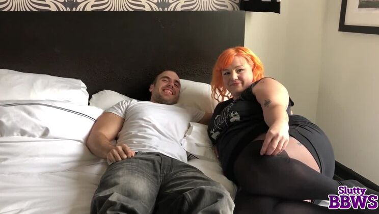 [SluttyBBWs] - Redhead Courtney Trouble Deepthroat Fun - Courtney Trouble