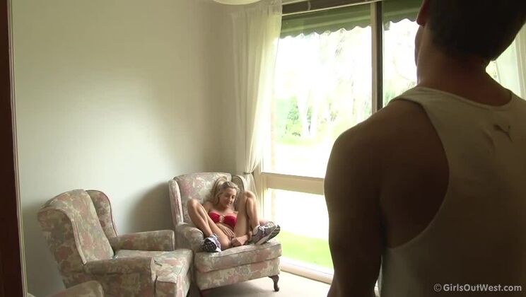 [GirlsOutWest] - Sexy Blonde Amber - Body Heat Pt 1 - Amber