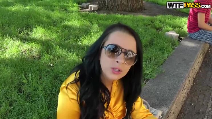 [PublicSexAdventures] - Russian Girl Gets Facial in the Park - Susan Eubanks