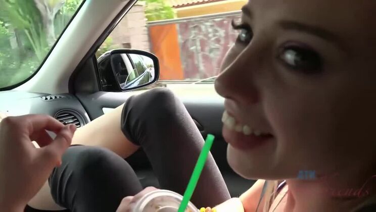 Tattooed Amateur Haley Reed Gets Wet