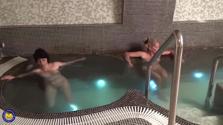 Unbridled Passion: Mature Lesbians Go Wild and Naked