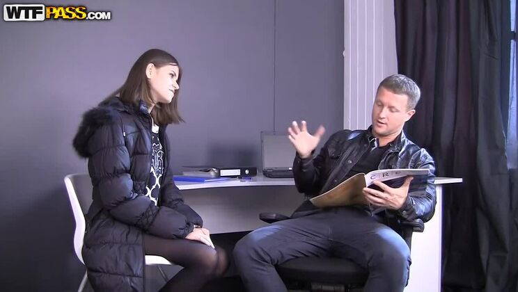 [MeetSuckandFuck] - Russian Beauty Anna Taylor's Casting Couch - Anna Taylor