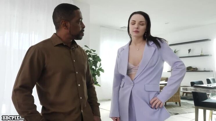 [BBCPie] - Brunette Gives Perfect Handjob