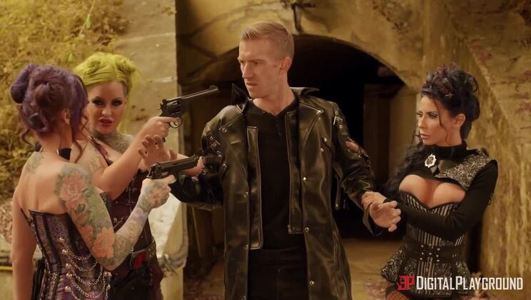 [Flixxx] - Tattooed Temptress Tina Kay's Big Tits Anal Orgy - Tina Kay