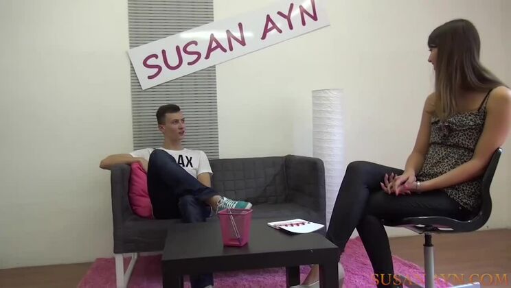 Susan Ayn Fucks Skinny Boy