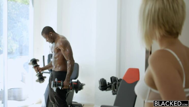 [BLACKED] - Blonde Wife's Pussy Licking Cheating Session