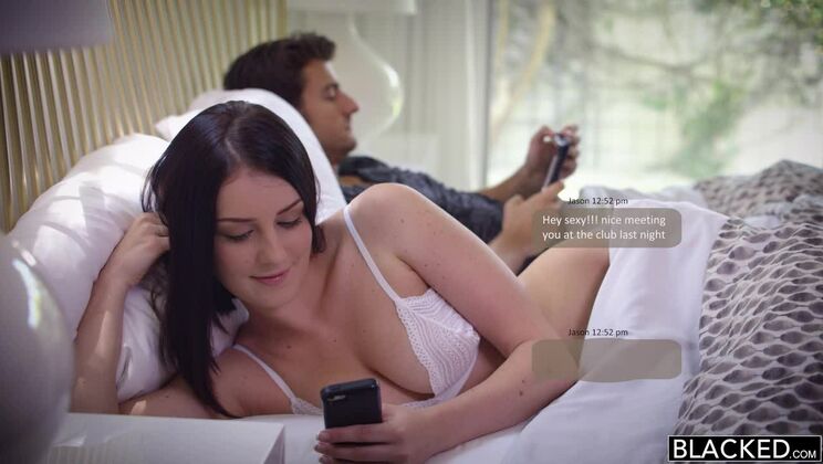 Interracial Hardcore with Natural Tits