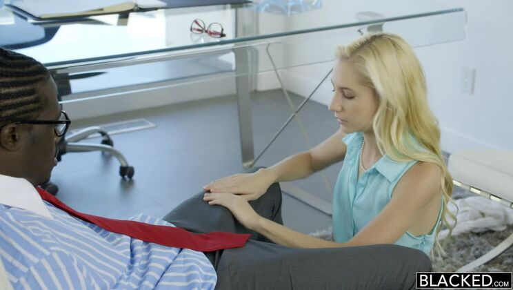 [BLACKED] - Interracial Office Fuck with Hot Assistant - Odette Delacroix - Michael Williams